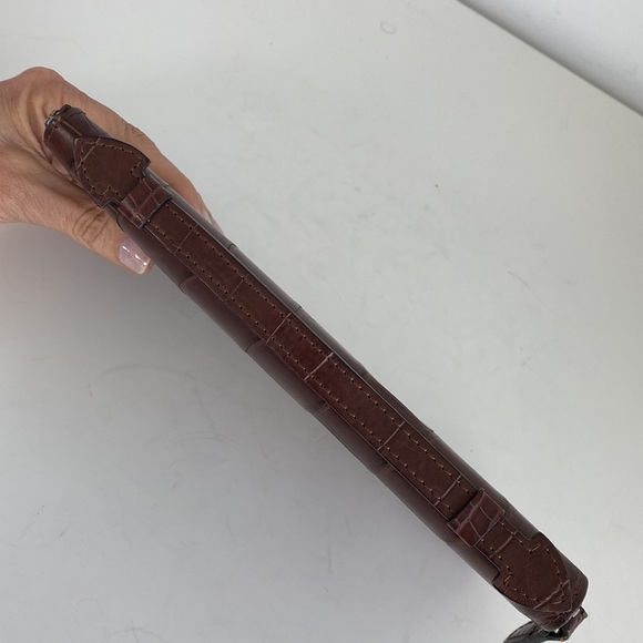 CAPORICCI REAL Alligator brown card holder - Picture 15 of 15